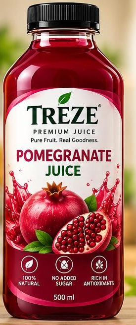 TREZE Pomegranate Juice